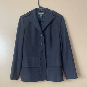 Banana Republic Black Wool Blazer size 0